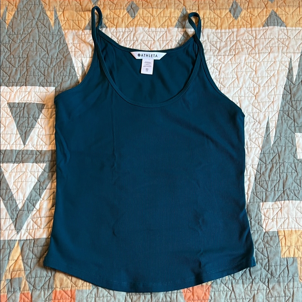 Athleta Women's Teal Tank Top